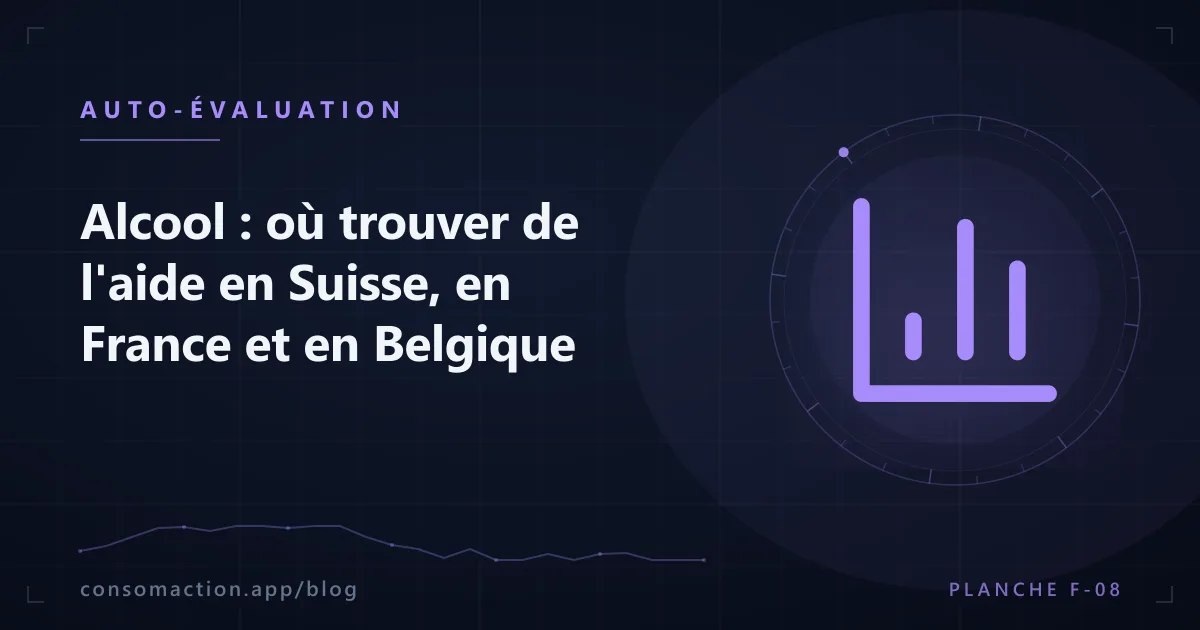 Alcool : où trouver de l'aide en Suisse, en France et en Belgique