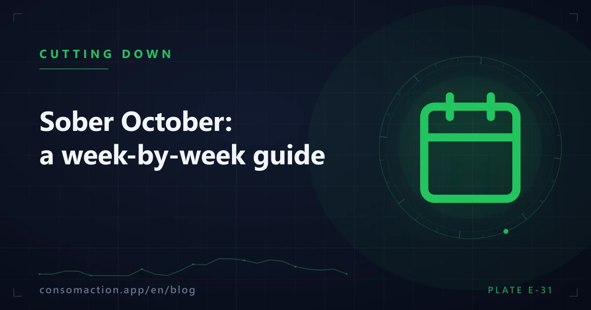 Sober October: a week-by-week guide